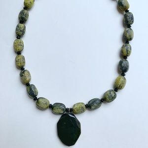 Handmade Green Turquoise Necklace